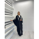 Kristal Taşlı Abaya