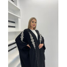 Kristal Taşlı Abaya